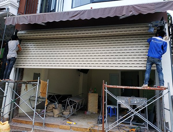 Dịch vụ lắp đặt thi công cửa cuốn tại Nam Định